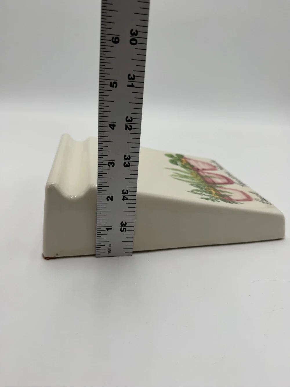 VTG Ceramic Dry Erase Message Board Clay Collections Herb Garden Plants Flowers